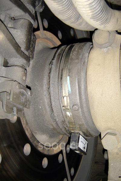 Bearing temperature monitor