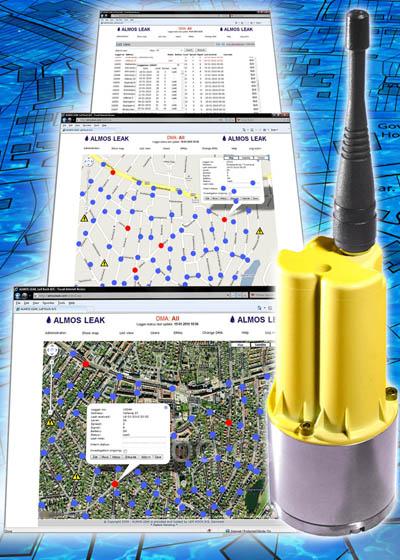 豪迈水管理PermaNet系统可通过网络浏览器传输水渗漏监测图