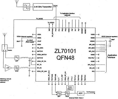 ZL70101外接元件图