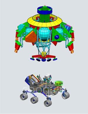 应用西门子PLM软件设计火星探测器