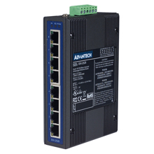 EKI-2528 8端口非网管型工业以太网交换机